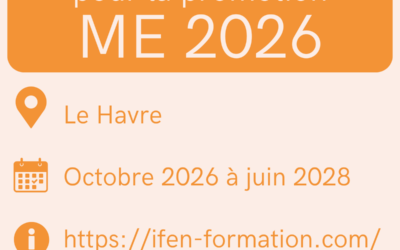 Ouverture des inscriptions – Promotions ME – Rentrée octobre 2026